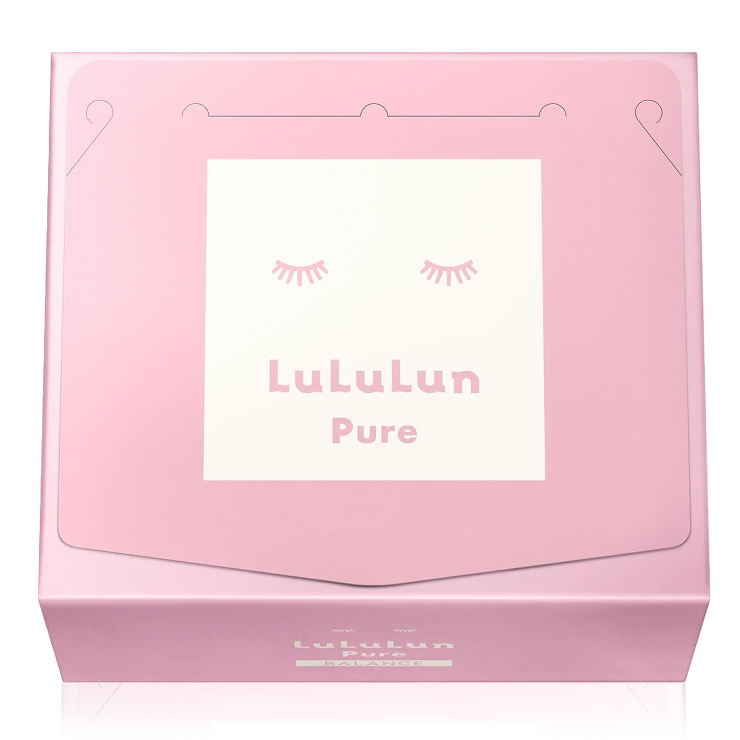 LULULUN Pure Pink Face Mask Moisture (36 sheets) (Balanced Type)