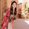 Vintage Ethnic Style Necklace Geometric Tibetan Metal Necklace Fashion Sweater Chains  Women