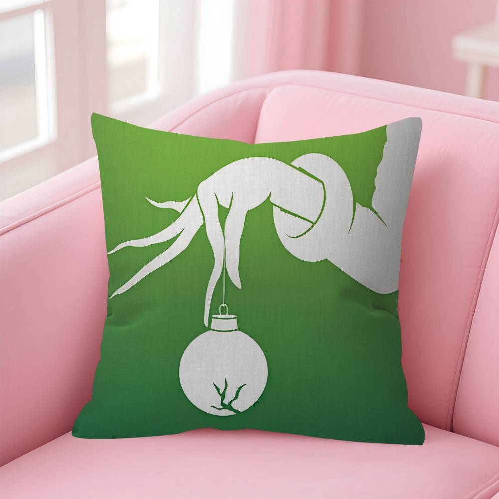 Movie The classic GGrinches Personalized Pillow Cover Kids Bedroom Wild Party Decor Pillowcase kid Birthday shower Gift