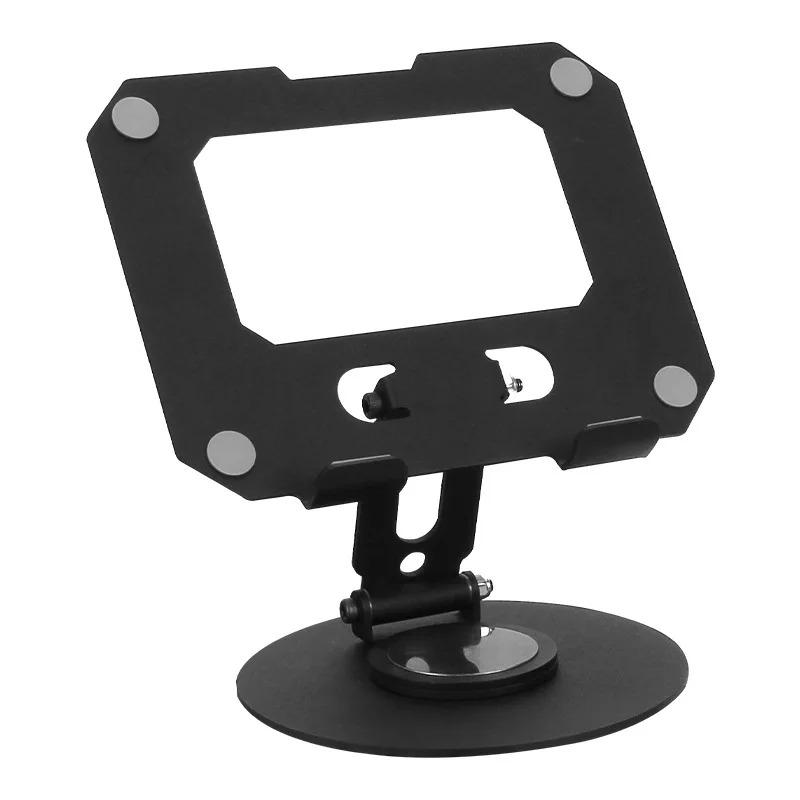 

Tablet Stand Adjustable, Swivel iPad Stand with 360 Rotating Base, Alloy Foldable Desktop Holder Compatible with All Tablet