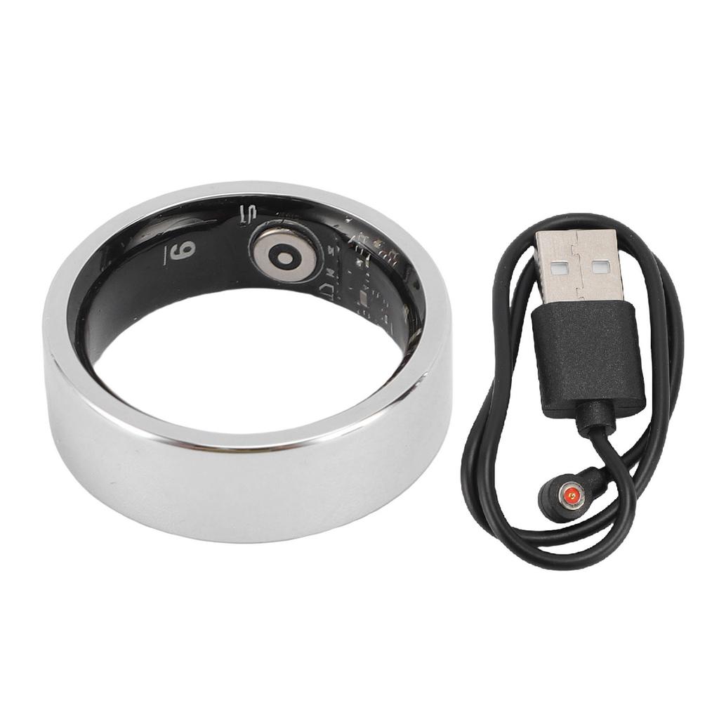 Smart Health Ring for Women Men IP68 Water Proof Fitness Ring Sleep Monitoring Step Counting Remote Photo Control with