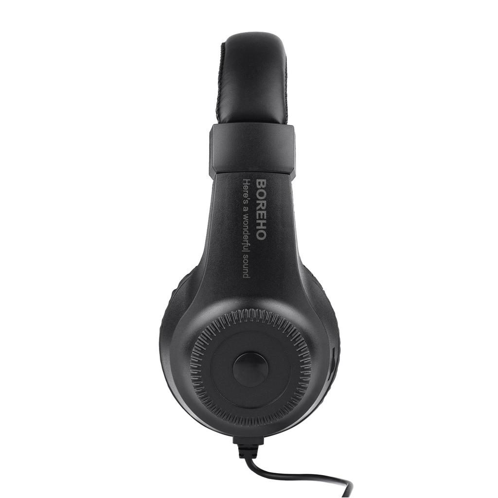 Wired Headset Self Adjusting Headband 6.5mm Single Jack Stereo Monitoring Headphone for Electronic Musical Instruments Electric