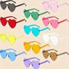 Colorful Heart Shaped Fashion Glasses Women Fun Party Accessories for Birthday Celebration New Year's Music Festival and Wedding