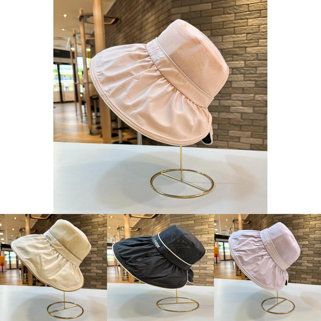 Foldable Stylish Spring Style Uv Protection Sun Hat Female Round Design Top