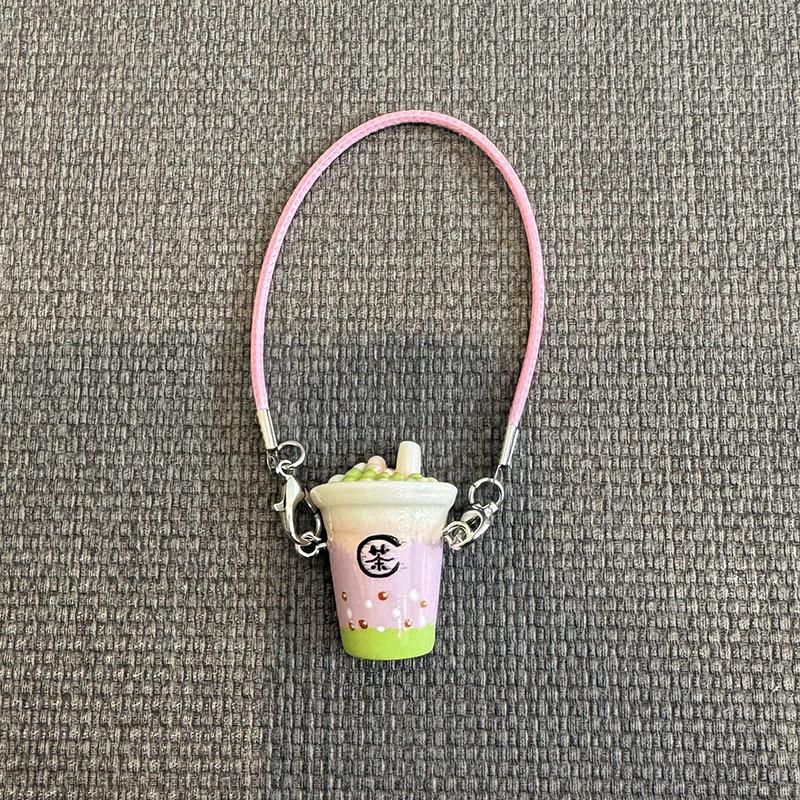 1 Stück Puppenhaus Puppenhaus Mini Simulation Milchtee Tasse für Ropa Puppenzubehör Miniatur Szene Anhänger