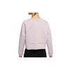 Nike Pro Luxe Knit Crew Neck Training Sweatshirt Women Tops Pink Purple Red CU5746-516
