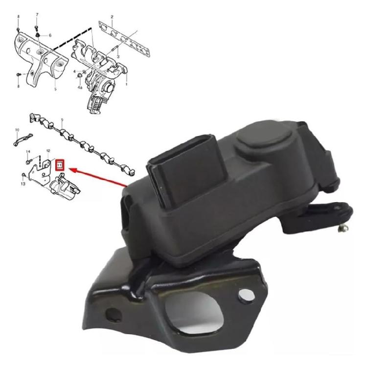 Easy Installation Swirl Flaps Motor Automotive Accessories for C70 Replacement Intake Swirl Flap Actuator 30756099