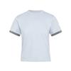 Fos Future Style Cotton Casual Sports Knit Short Sleeve T-Shirt Women Tops LC6387