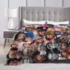 Coperta Collage Ryan Gosling Qualità Super Morbida Coperta da Lancio Inverno Aereo Viaggio Sedia Divano Letto Stampa Copriletto