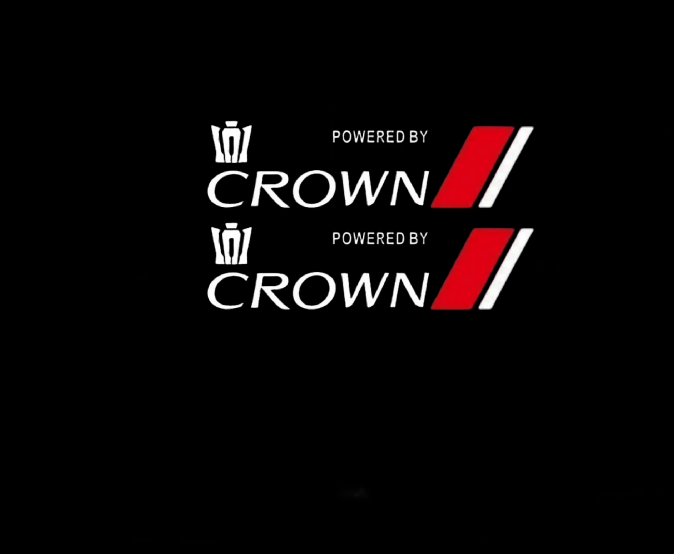 

Наклейка на автомобиль Toyota Crown Наклейка на машину Внешний аксессуар Наклейка toyota crown белый