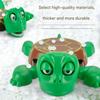 Creative funny frightened turtle with eyes wide open fun sounding beverage coasters table decoration kettle