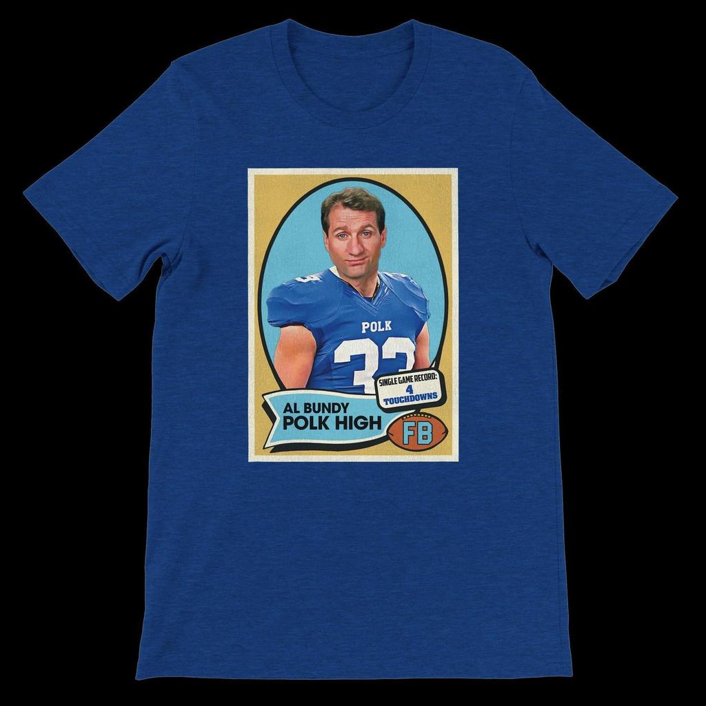 Al Bundy Polk High Football Sammelkarte - Married With Children T-Shirt