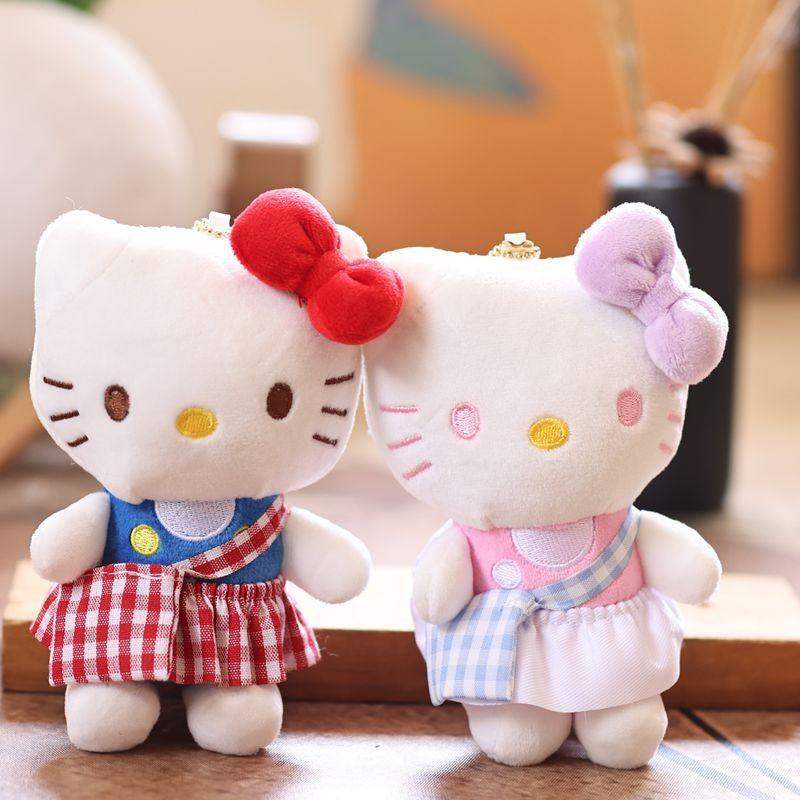Skirt Animal Plush Doll Pendant For Keyring And Bag Ornaments