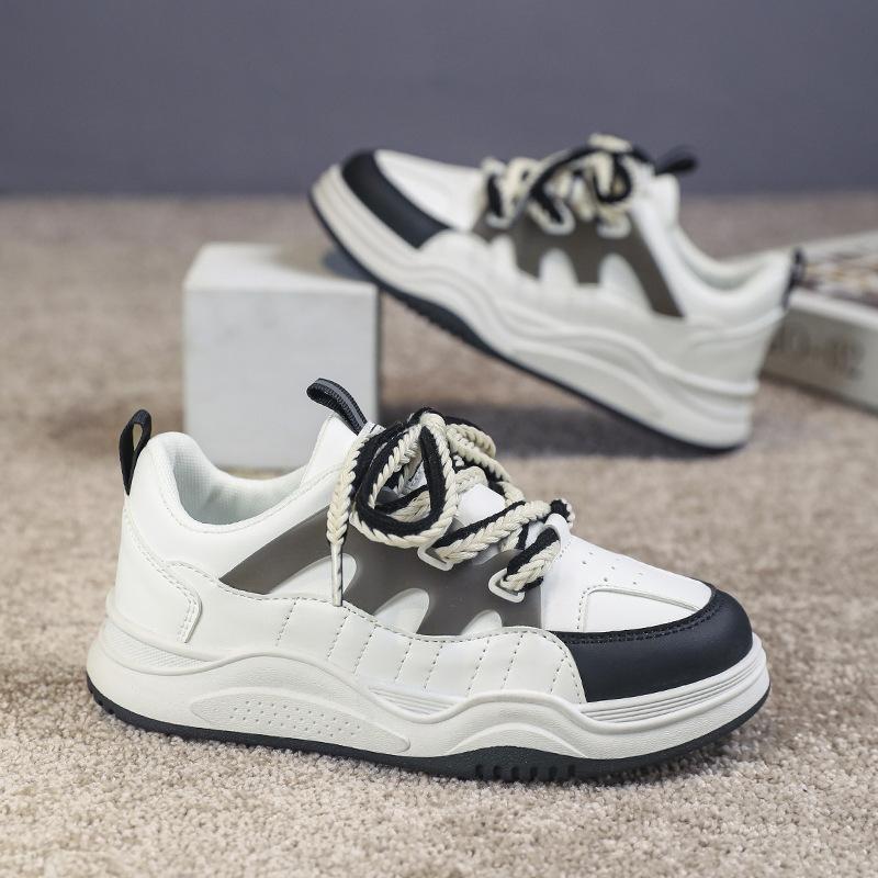 Casual Sports Shoes Girls Shoes Children's Big New Spring and Autumn Autumn Girls 2025 Trendy Shoes Children's Board Shoes
