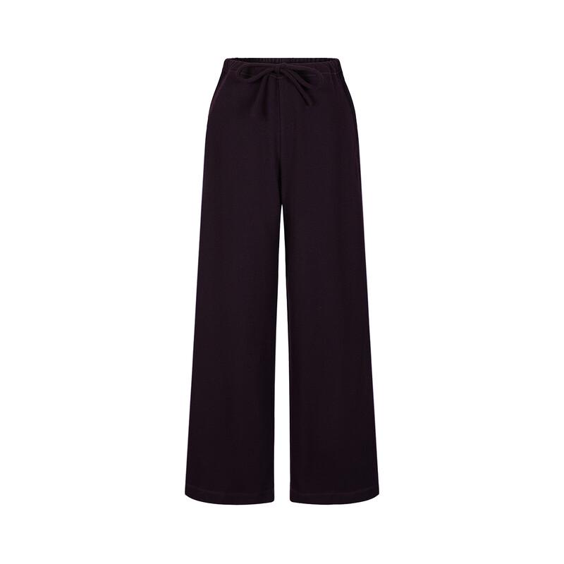 JUZI ANNACO Basic Casual Loose Straight Leg Trousers
