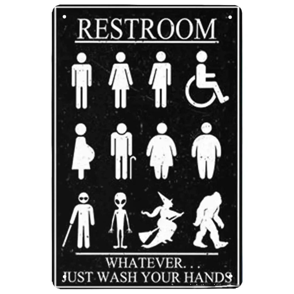 Vintage Free Wifi Metal Tin Sign Retro Warning Plaque for Home Cafe Restaurant Bar Club and Washing Room Decor