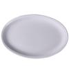 Pure White Oval Ceramic Fish Plate - Extra Large 12/14/16/18 Inch Home Tableware
