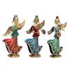 Wrought Iron Musical Angels for Home Décor Showpiece, 9.5 Inch, Set of 3 Piece