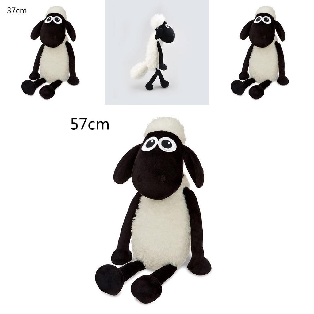 Adorable peluche Shaun le mouton, douce et câline, idéale pour les enfants