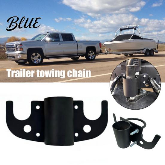 Towing Equipment Organizer Trailer Tow Chain Holder Aluminum Heavy Duty Rust-Proof Heavy-duty Keeper