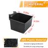 TESIN Stowing Tidying Car Central Control Rear Storage Box Organizer Tray For Suzuki Jimny JB43 2007-2017 Interior Accessories