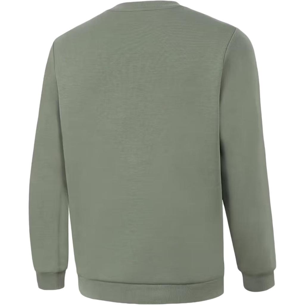 Li Ning Sports Lifestyle Series Round Neck Pullover Casual Comfortable Versatile Sweatshirt Unisex sweatshirt AWDVE37-1