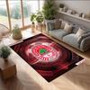 Tappeto in Velluto di Cristallo con Stampa del Southampton Football Club, Comodo Assorbente d'Acqua Antiscivolo per Pavimenti Interni