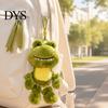 Duftendes Plüsch-Ornament Lustiger Frosch Schlüsselanhänger mit Duft & Beweglichen Gliedmaßen, Weiches Stofftier Polyesterfaser Puppen-Anhänger für Rucksäcke