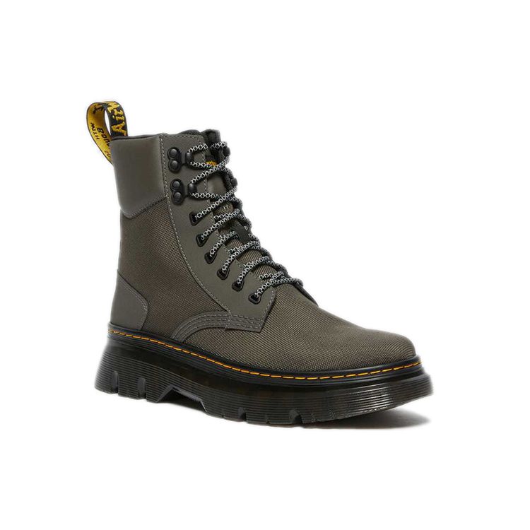 Dr. Martens Round Toe Lace-Up Short Martin Boots Unisex boots Dark-Army-Green 27017029