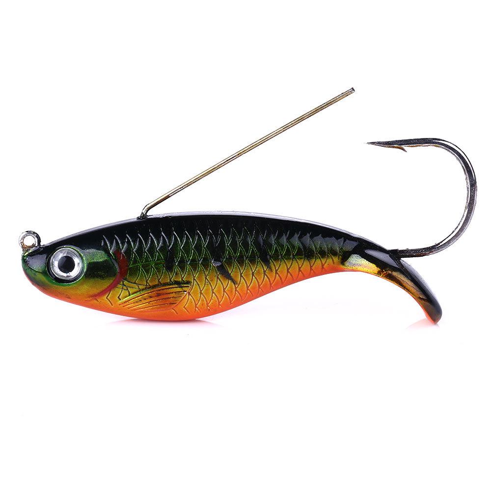 Hengjia VIB Anti-Snag Single Hook Artificial Lure for Fishing