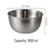 Thickened Stainless Steel Multi-Purpose Mixing Bowl Set