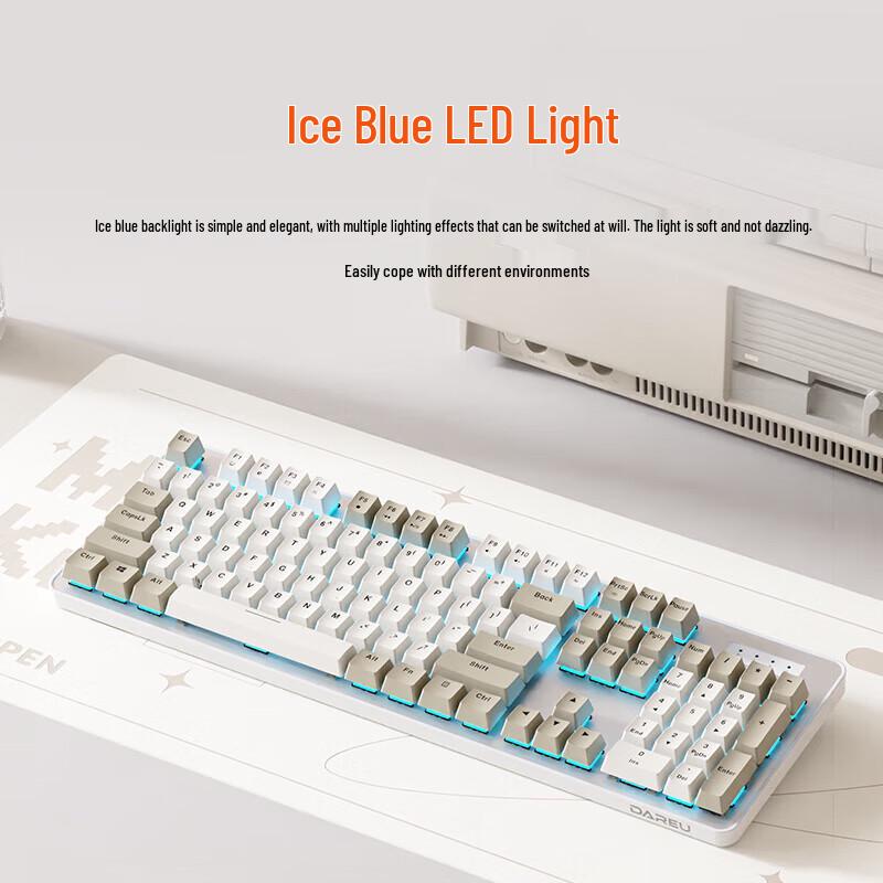 Dareu EK810 104-Key Three-Mode Mechanical Keyboard
