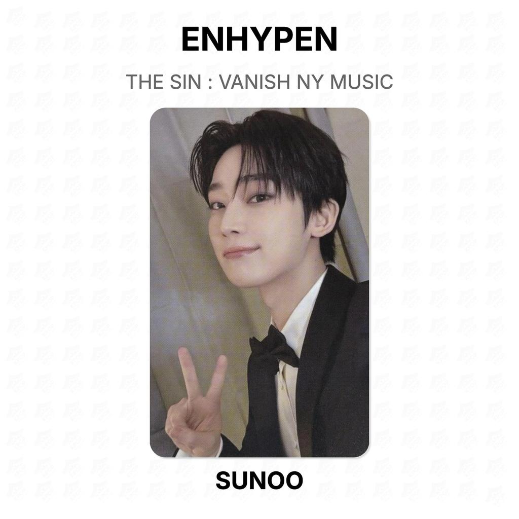 ENHYPEN THE SIN : VANISH NY MUSIC Official Photocard