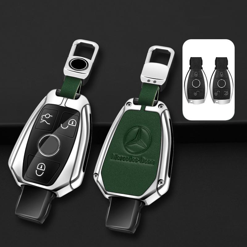 FHP3   2025 New Zinc alloy Car Remote Key Case Cover Shell For Mercedes Benz A B C S Class AMG GLA CLA GLC W176 W221 W204 W205 Auto Acc