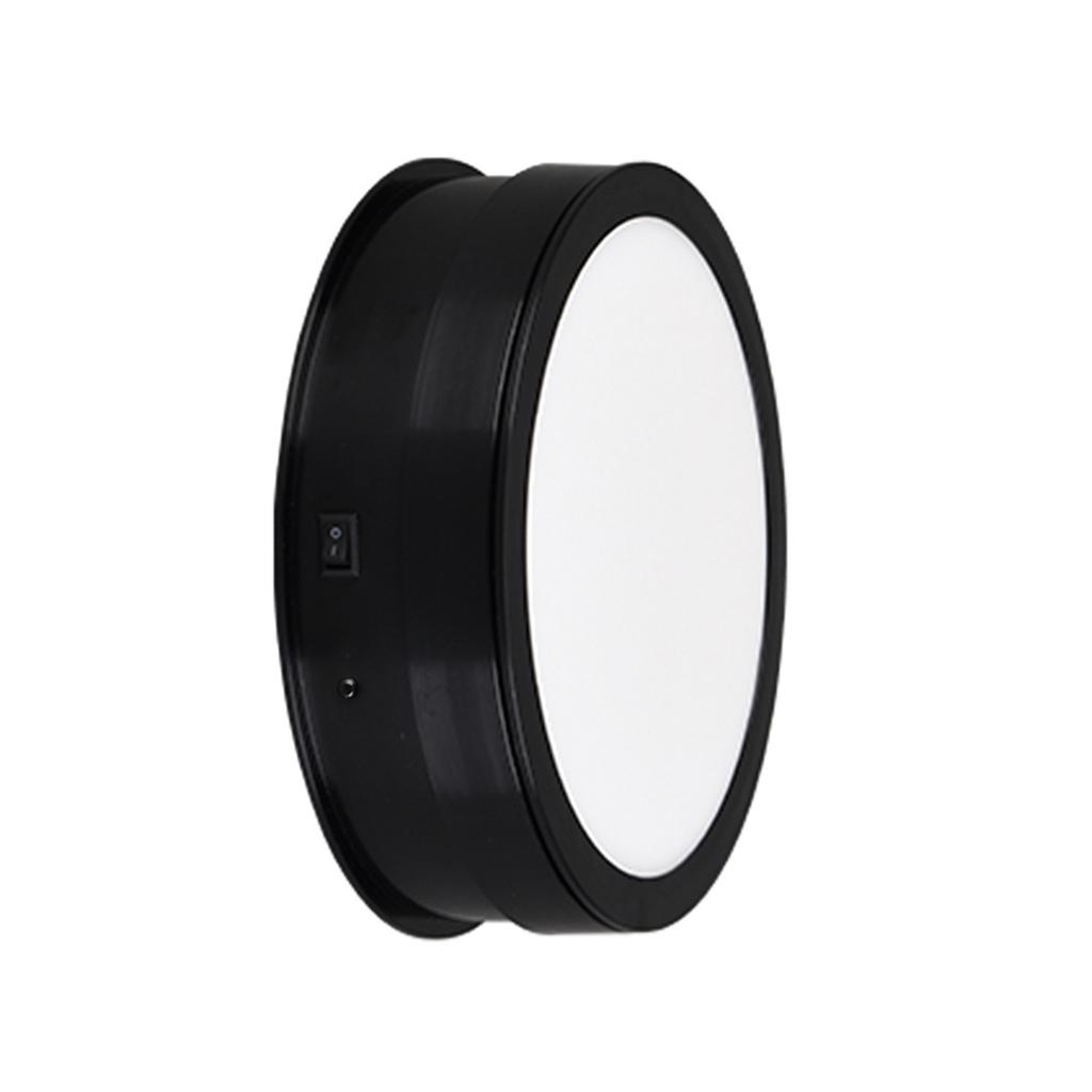 20cm Motorized Rotating Display Stand Rotating Turntable 10kg 22lbs Load Capacity 360 degrees Rotatable Display