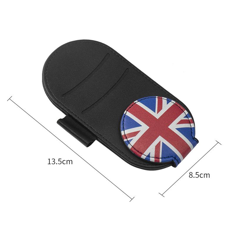 Car Sun Visor For BMW MiNi Cooper Business Card Holder CD DVD Organizer Storage Box Sunglasses Clip Stowing Tidying Bag