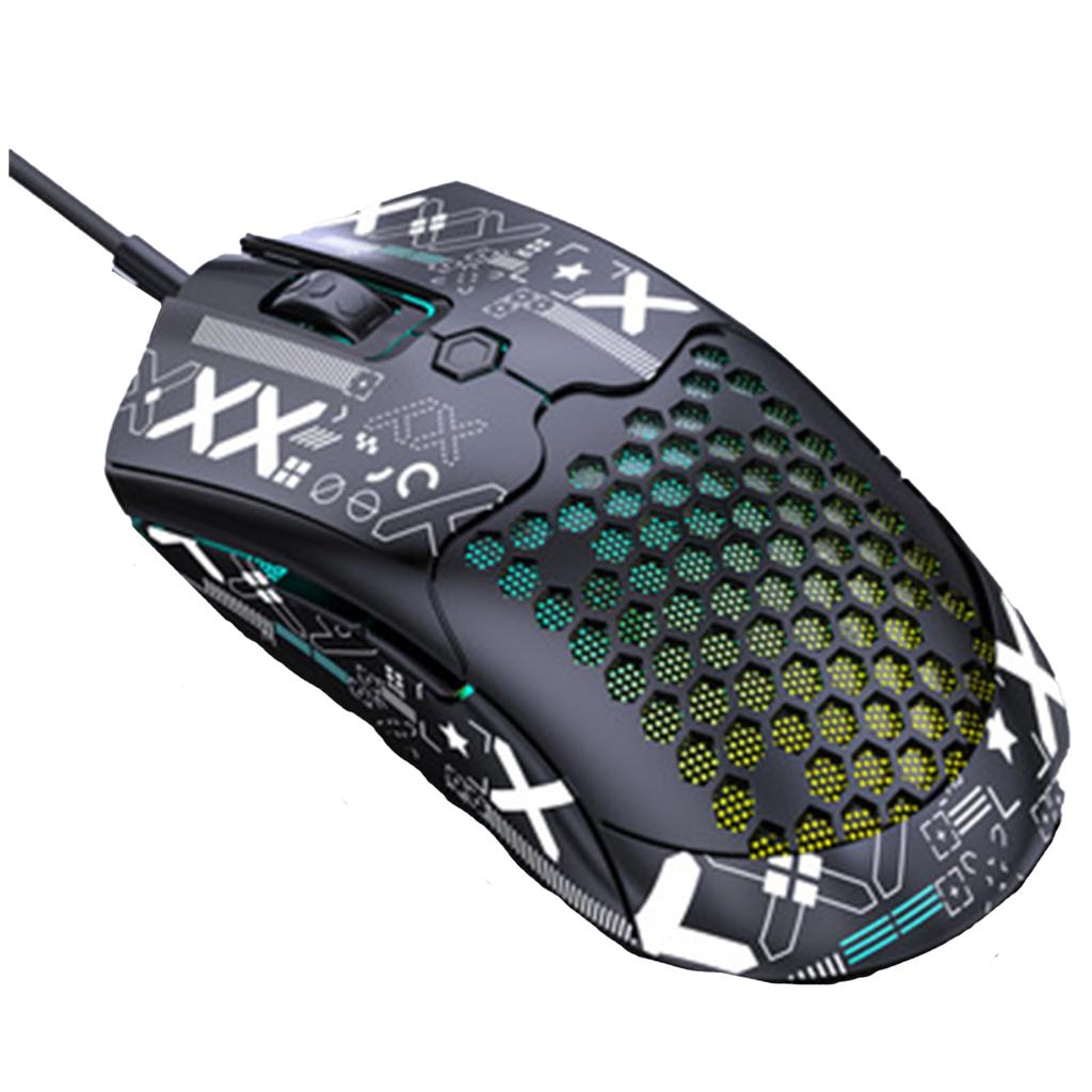 UNFINITY Original Wired Gaming 6 Lightweight Design Mouse, Buttons,