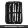 Stainless Steel Double-Headed Blackhead Remover & Acne Needle 7-Piece Beauty Set