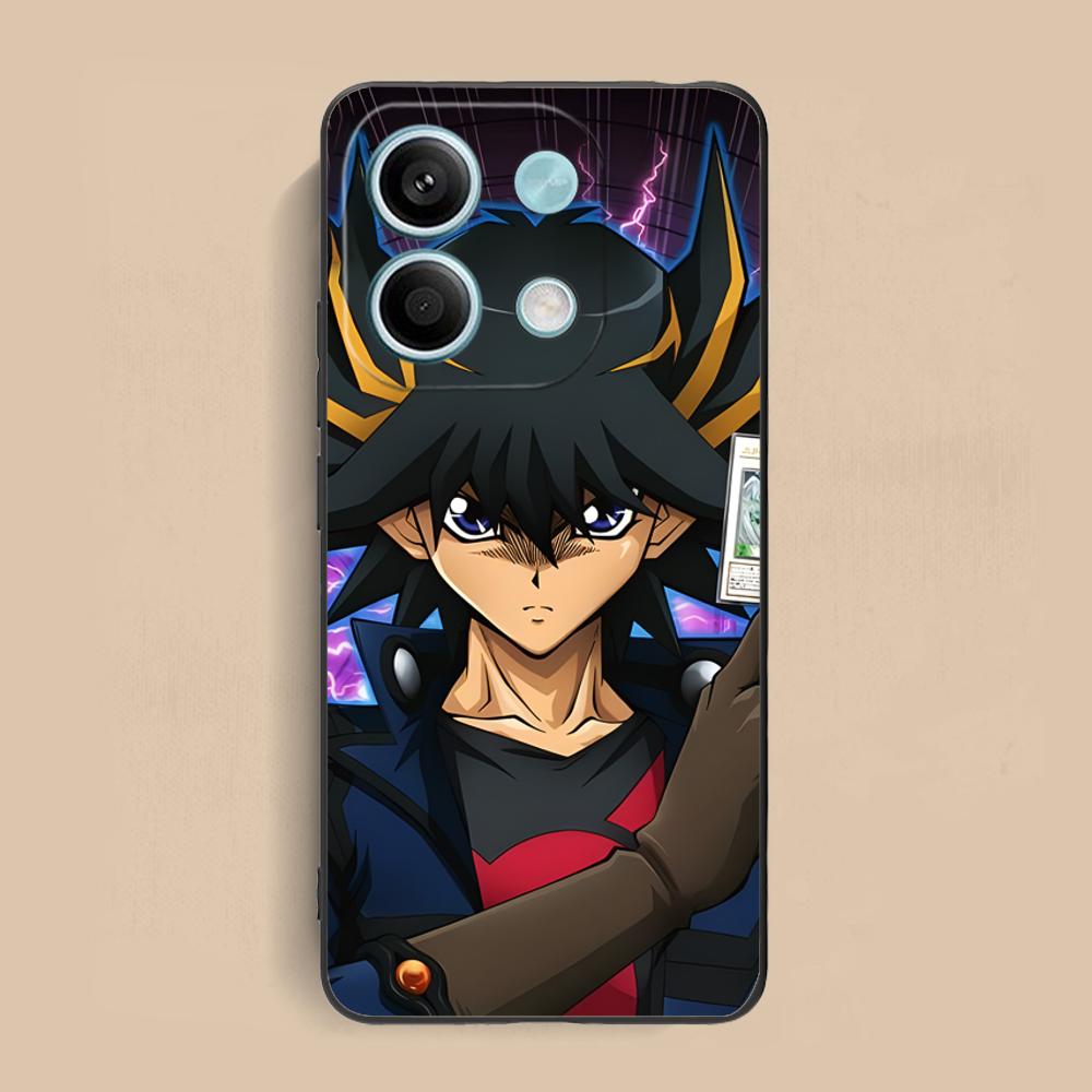 Yugioh Yusei Fudo Mobile Phone Case for Xiaomi Redmi Note 14 13 12 11 S Pro Plus 4G 5G Colorful Printing Cover Luxury Cover
