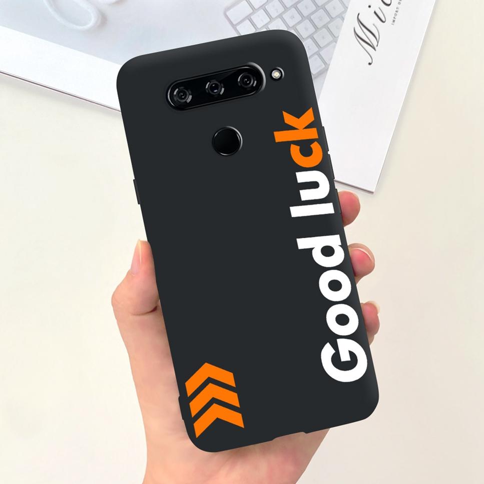 Case For LG V40 ThinQ Cartoon Astronaut Dinosaur Soft Silicon Black Cover For LG V50 V50S ThinQ 5G LG V30 2017 Bumper Phone Case