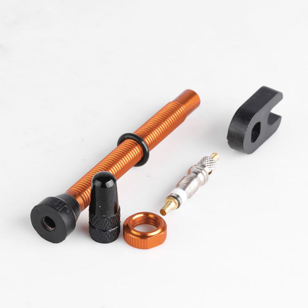 Compatible 78mm Ultra-light Sealant Alloy Stem Brass MTB Bicycle Extender Valves Tubeless Tire Presta Valve