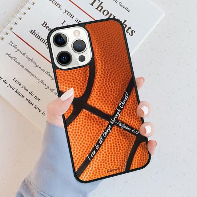Basketball Textured Phone Case Cover For iPhone 17 Air 16 15 14 Plus Apple 16 11 12 13 Pro Max Coque