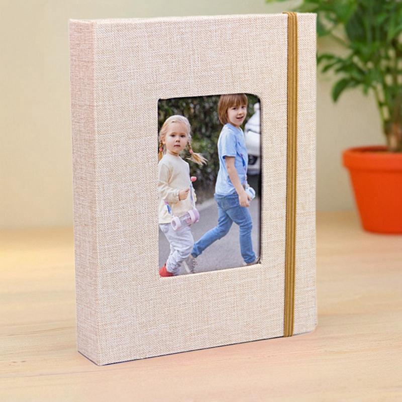 Cloth-bound Insert Album Photo Album For 104 Photos