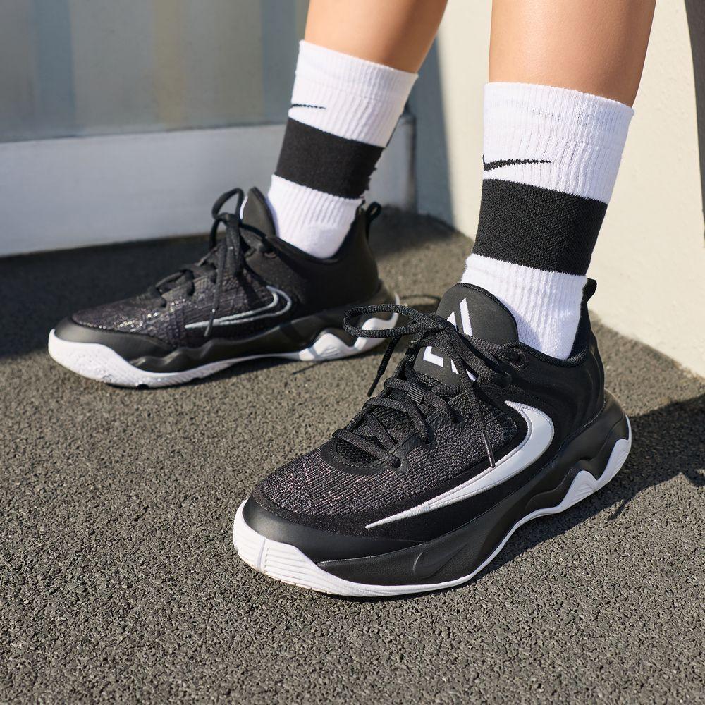 Nike Giannis Immortality 4 Black Wolf Grey White (GS) 39