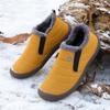 Golden Sapling Winter Waterproof Warm Shoes Unisex Outdoor Flats Men Low Cut Thermal Loafers Leisure Casual Shoes Lovers