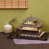 Kinkakuji Temple Wersja Kolorowa Puzzle Drewniane 3D Zestaw do Rękodzieła DIY dla Dzieci i Dorosłych Zabawka Edukacyjna dla Chłopców i Dziewcząt Grafika 3D i Świetny Prezent dla