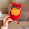 2026 Year of the Horse Plush Red Envelope: Premium Hot Stamped Spring Festival Lucky Money Packet