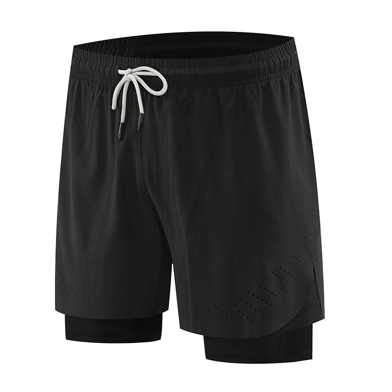 Men's Quick-Dry Two-in-One Running Shorts - 2024 Summer Edition