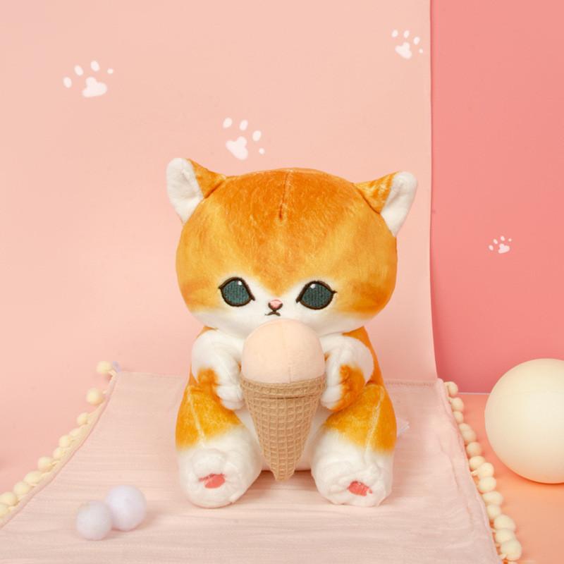 Mofusand Cat Plush Toy With Soft Short Pile For Girls Gift Decor