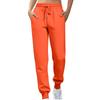 Women's Mid Rise Drawstring Joggers Slim Fit Sweatpants Casual Sports Pants
